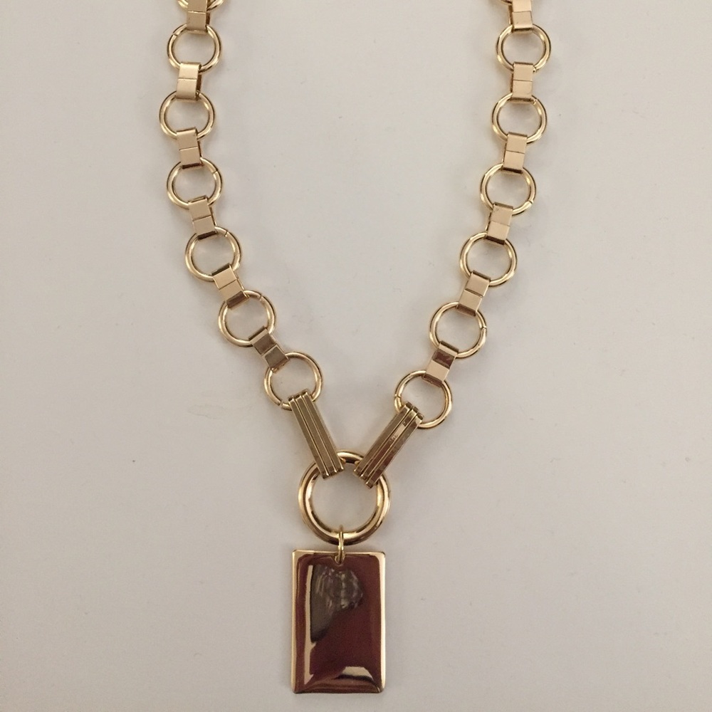 Dannijo gold statement necklace (brand new)